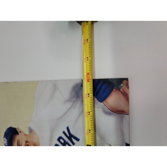 VINTAGE LOU GEHRIG BASEBALL MITT GLOVE NEW YORK YANKEES KEN-WEL POSTER SIGN - Picture 3 of 4